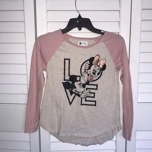 SOLD Gap kids Disney girls Minnie Mickey LOVE